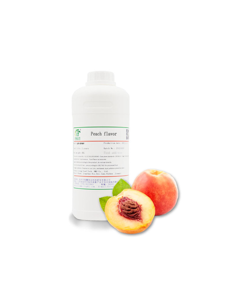 Customizable Peach Juice Essence Concentrate Food Flavoring Oil Drinks Beverages Essential Milk Making Popular Tobacco Flavor