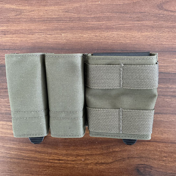 kydex tactical belt double 9mm mag pouch