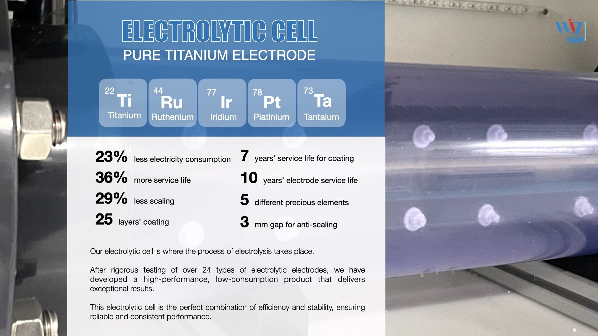 Sea Water Electrolyzer Machine With Purification Function And Cleaning Disinfection