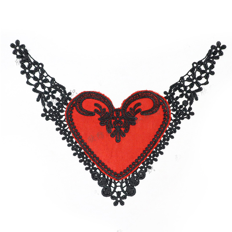 sexy 22cm lingerie decoration accessories with embroidered patches Garment Accessory