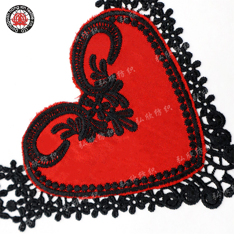 sexy 22cm lingerie decoration accessories with embroidered patches Garment Accessory