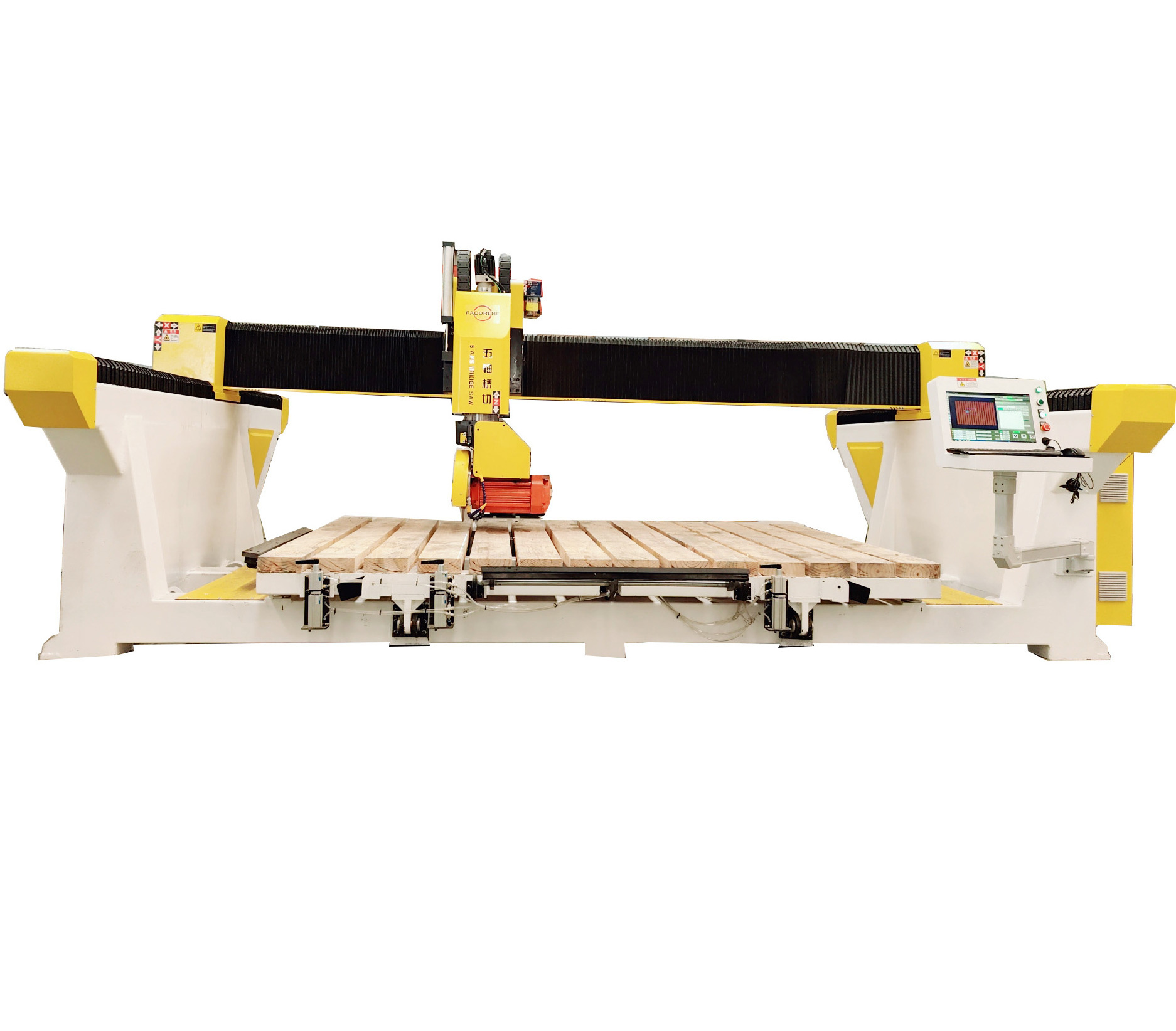 cnc bridge saw 5 axis cnc granite marble quartz cutting machine stone for sale