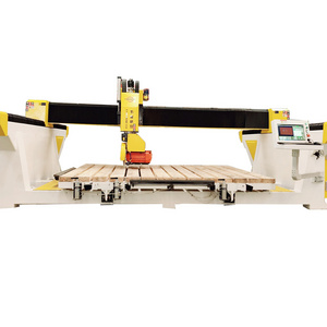 cheap price 4 axis 5 axis bridge saw cutting machine cnc stone cutting machine for marble granite quartz stone