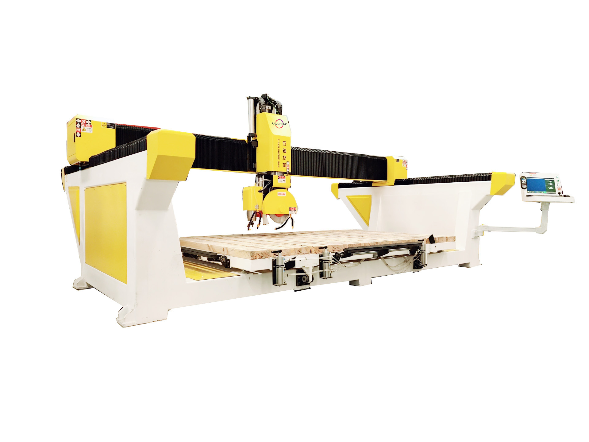 cheap price 4 axis 5 axis bridge saw cutting machine cnc stone cutting machine for marble granite quartz stone