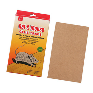 Household Non-toxic Rat And Mouse Glue Traps Wood Boards for Kitchen Pest Cleaning Rat And Mouse Glue Traps