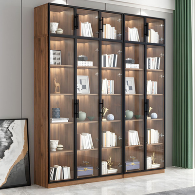 mdf bookshelves room bookshelf in for living room Modern BookStore wood wall Display library Cabinet Bookcase wood bookshelf