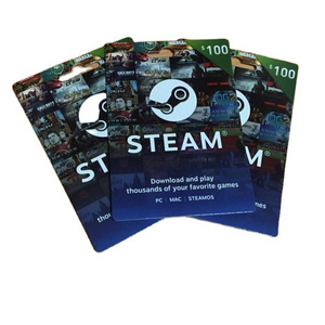 Authentic_Steam Wallet $100 Gift Cards