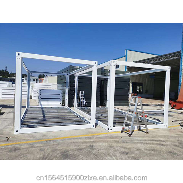 Metal Frames in Stock Customization House Frames Portable Container Frames 20Ft40Ft Flat Pack Container House Without Walls