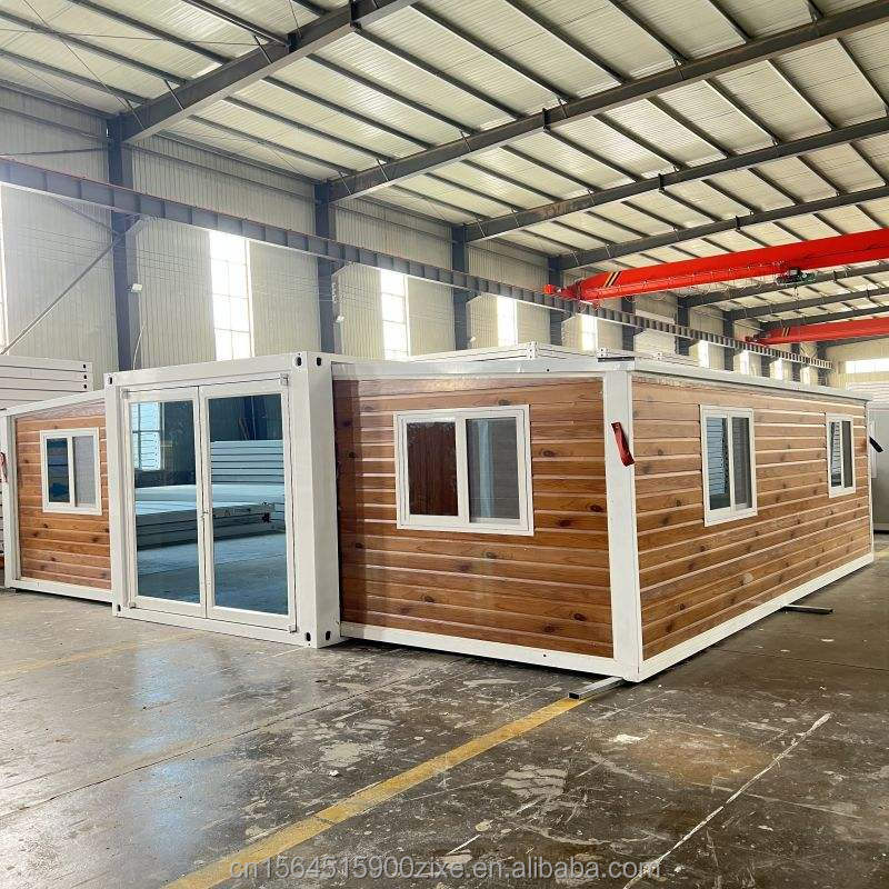 Luxury Tiny Prefab House Contain Living Two Storey Container Prefabricated Home Buildings Cabins Apartment