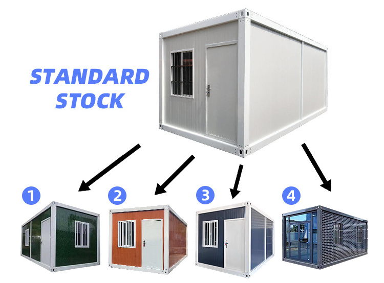 Prefab Container Measuring Unit Easy assembly and disassembly 20ft design 40ft modular prefab storage ...