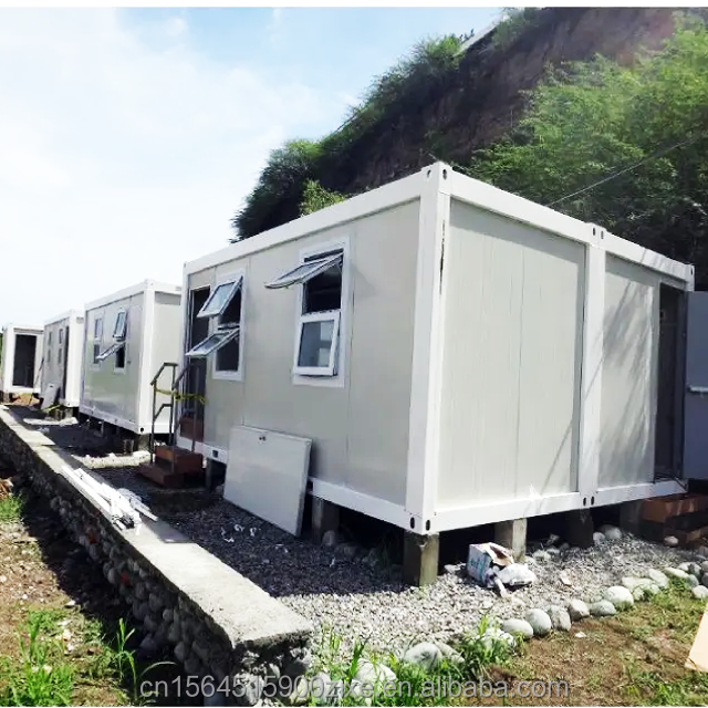 Portable Warehouse Modular Mobile Prefab Storage Living Homes with wide door Prefabricated Container Tiny warehouse For Sale