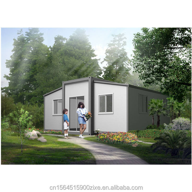 Luxury Tiny Prefab House Contain Living Two Storey Container Prefabricated Home Buildings Cabins Apartment