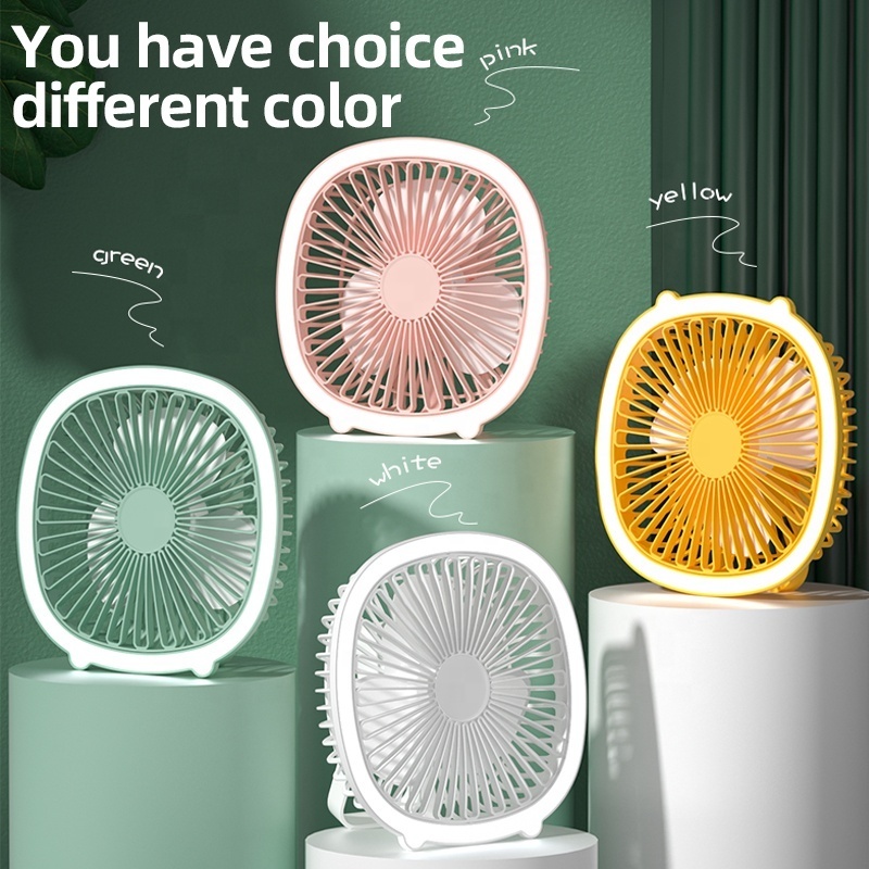 YouNiMei new arrive USB Rechargeable fan kitchen household electrified ceiling fan with light