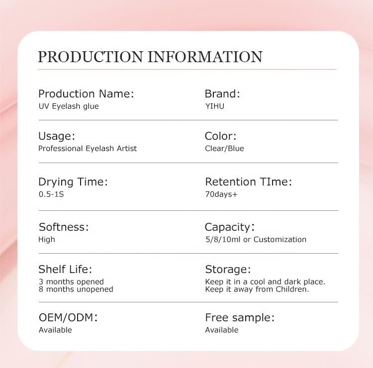 New Technique Washable UV microwave Glue for False Eyelash Extension