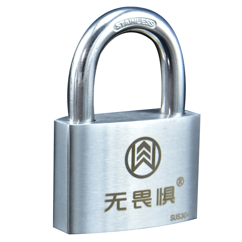 Grade 304 stainless steel anti-rust waterproof padlock for outdoor lock use best padlock lock