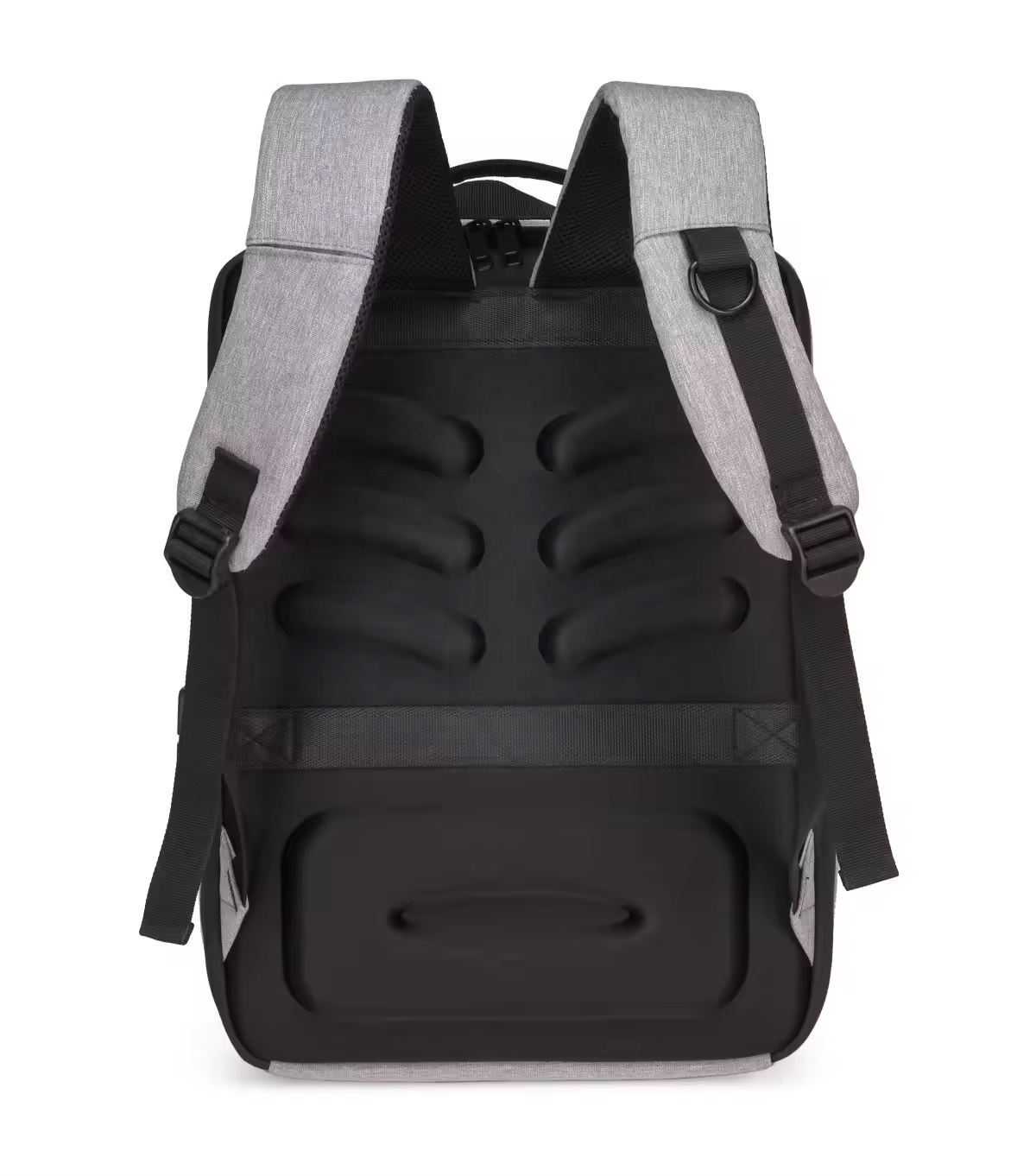 Outdoor Anti-theft Backpack Waterproof Bag USB Charging EVA Hard Shell Fashion 15.6 Inch laptop Bags Backpack