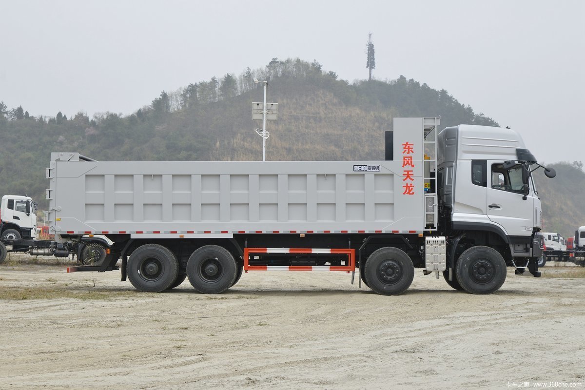 8x4 Dump Truck Brand New 600hp 16 ton Diesel Rear Drive 2 Seats Automatic Tipper Dump Truck For Sale