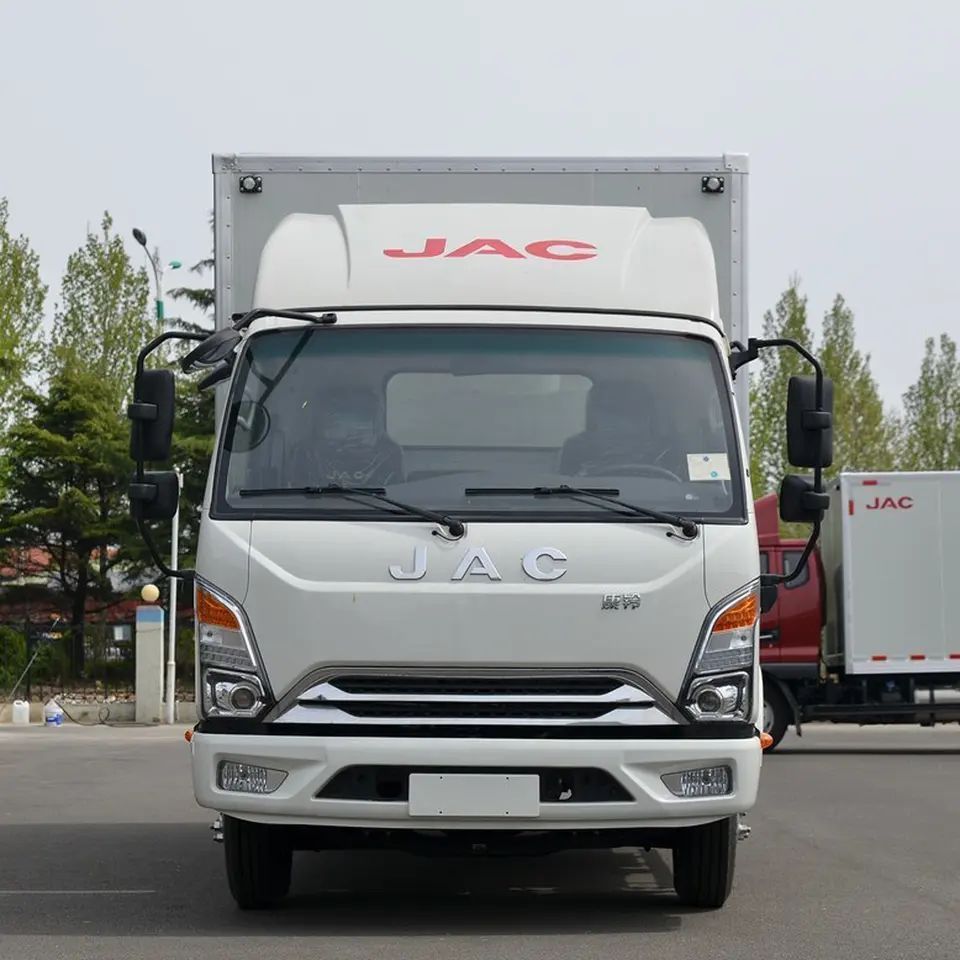 Used truck JAC Light Cargo Truck 3 ton 6 ton  4x2 4x4 Factory Supply Van Truck Diesel Driven shipment