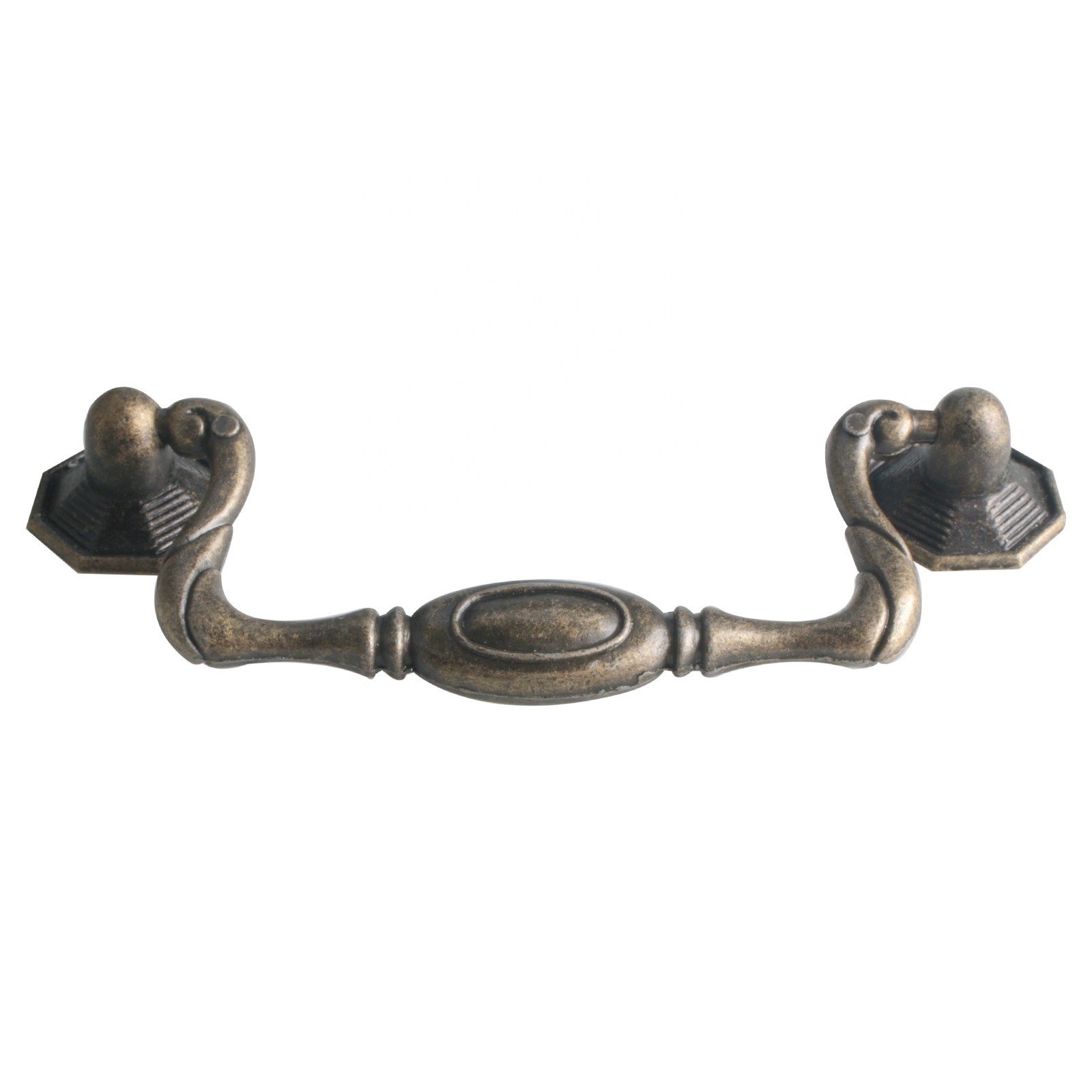 Antique large alloy drawer handle cabinet wardrobe door handle hole 94mm furniture handle