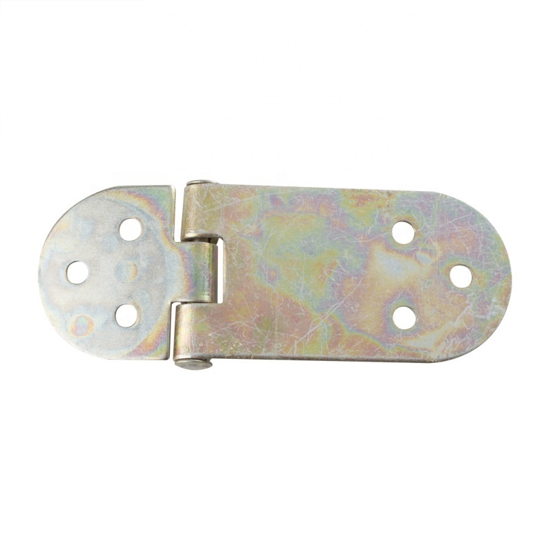 For Asymmetrical Colorful Oval-Rounded Furniture Small Hinge, Door Household Hardware, Circular Metal Hinge with Rounded Surface