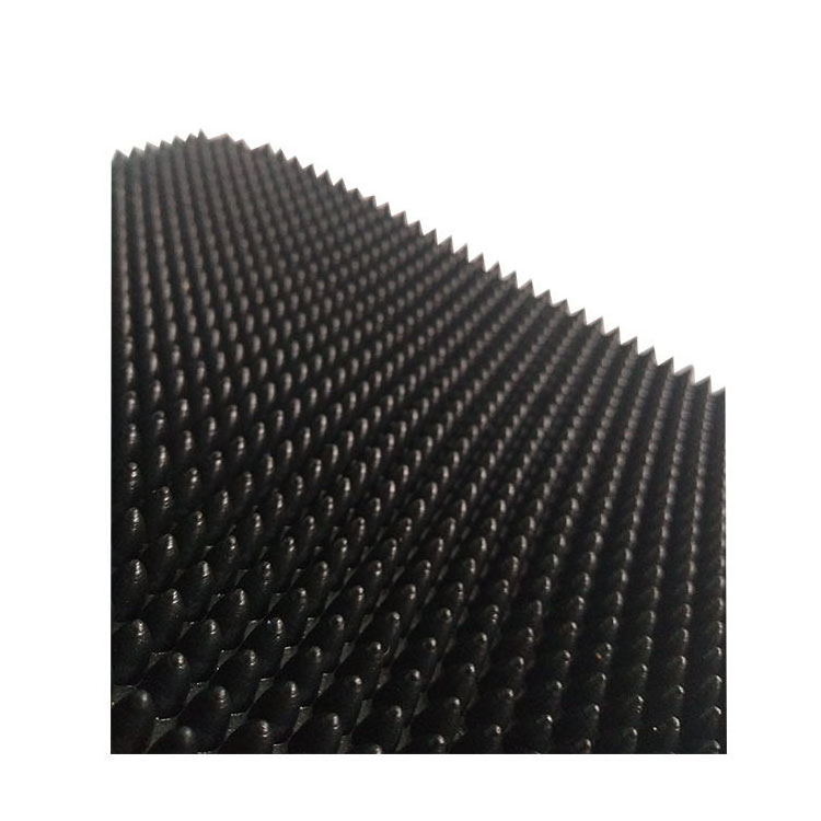 durable microwave absorber for emi compact anechoic chamber Rubber pyramid absorber