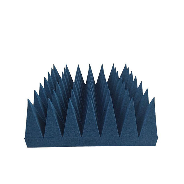 twisted pyramid design microwave absorber impact absorber foam Microwave absorbing materials