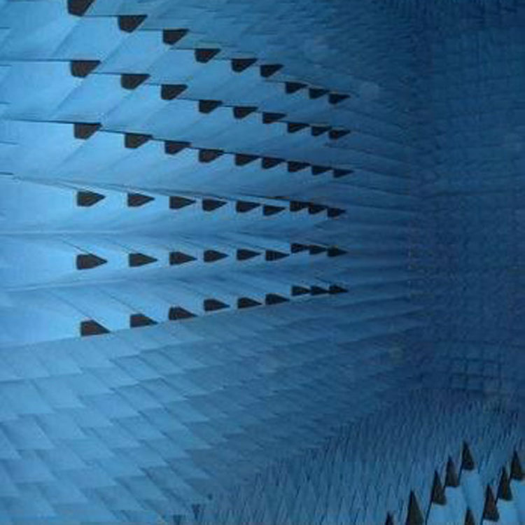 eccosorb crs anechoic chamber radar absorbent material rf shielding room Radar absorber