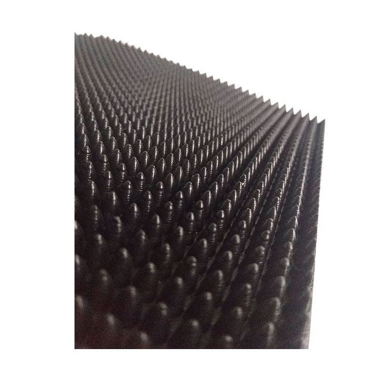 durable microwave absorber for emi compact anechoic chamber Rubber pyramid absorber