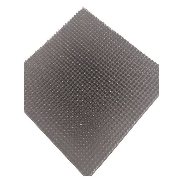 durable microwave absorber for emi compact anechoic chamber Rubber pyramid absorber