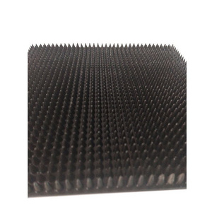 durable microwave absorber for emi compact anechoic chamber Rubber pyramid absorber