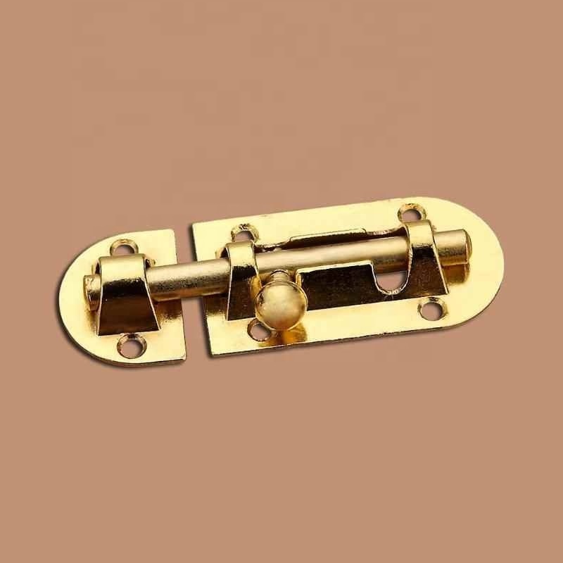 Stainless Steel Round Door Window Lock Gate Latch Home Security Sliding Locks Window Wooden Door Latches Anti-theft Latches