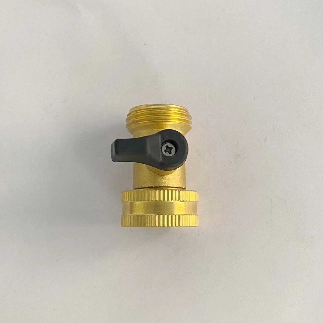 All Copper Garden Single Way Ball Valve Garden Hose Connector Garden 3/4 Closed Valve Direct One-way