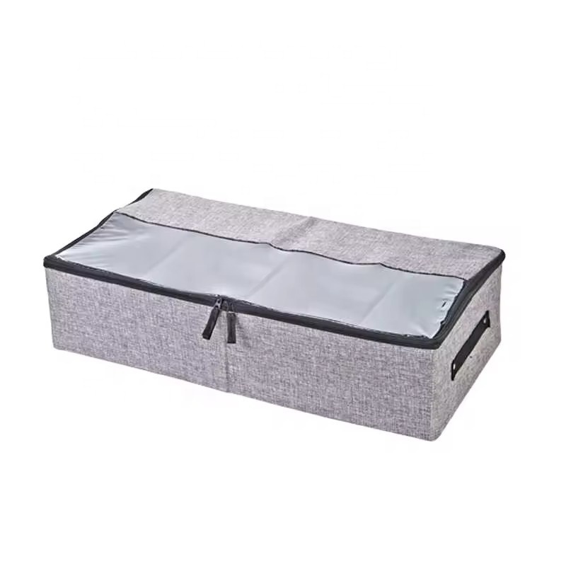 Foldable Space-saving Dustproof Shoe Box Simple Car Trunk Transparent Shoe Cabinet  The Bed Shoe Organizer Artifacts