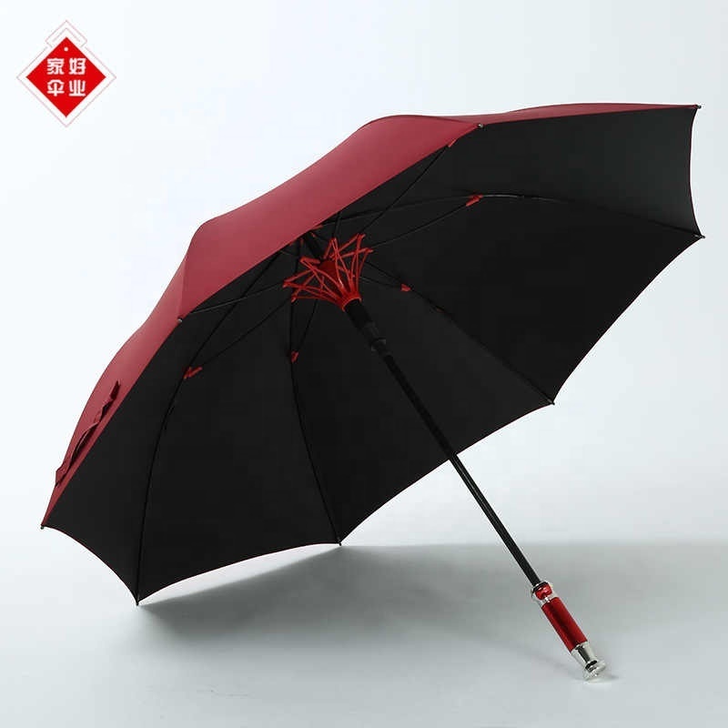 Full Fibre Long Handle Men's Luxury Car Large Business Gift Rain Or Shine Rolls Royce Umbrella