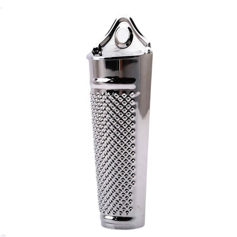 Stainless Steel Versatile Hand Held Nutmeg Citrus Zester Cheese And Spice Grater Bonus Brush Nutmeg Spices