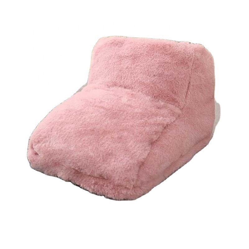 Plug-in High Help Rabbit Fur Foot Warmer Hot Water Bag Foot Warmer Usb Hand Warmer Office Heating Pad Cross-border Hot Sale