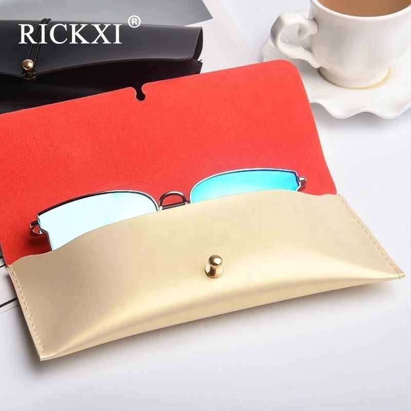 Classic Sunglasses Cases Men Women Durable PU Leather Storage Box Fashion Soft Black Spectacle Bag Box Case For Eyeglasses