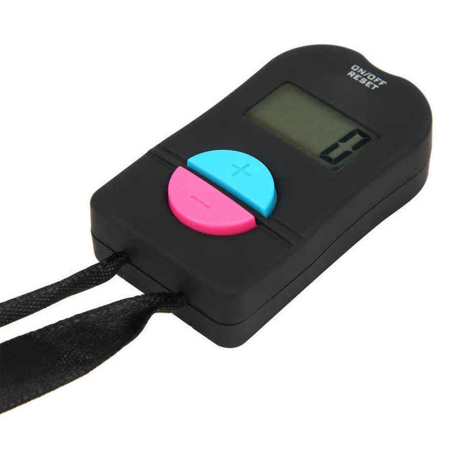 Mini Digital Hand Tally Counter Electronic Manual Clicker Gym Handheld Counter With Voice Prompt Durable And Not Easily Damaged