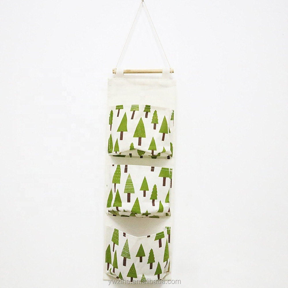 Hanging Organizer Over The Wall Door Closet Door Organizer Closet Hanging Storage Bag Organizer Multilayer Cotton Pouch