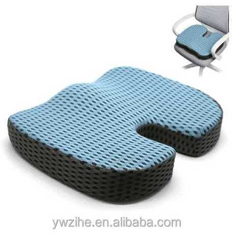 Car Seat Cushion Coccyx Memory Foam Slow Elastic Home Office Pain Relief High Density Seat Cushion Memory Foam Seat Cushion