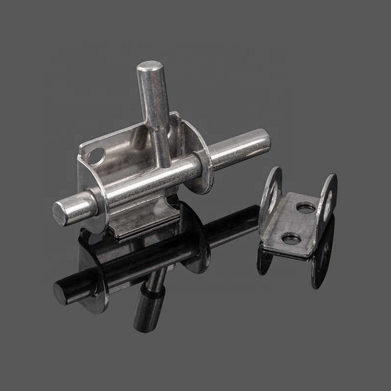 Slide Bolt Gate Latch Stainless Steel Barrel Bolt Gate Latch Door Lock Window Latch Door Bolts 1Pc