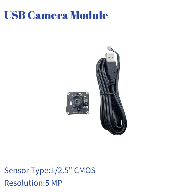 Factory OEM Mini 5MP Full HD Cmos For Online Classes and Live Streaming USB Wide Angle USB Camera Module