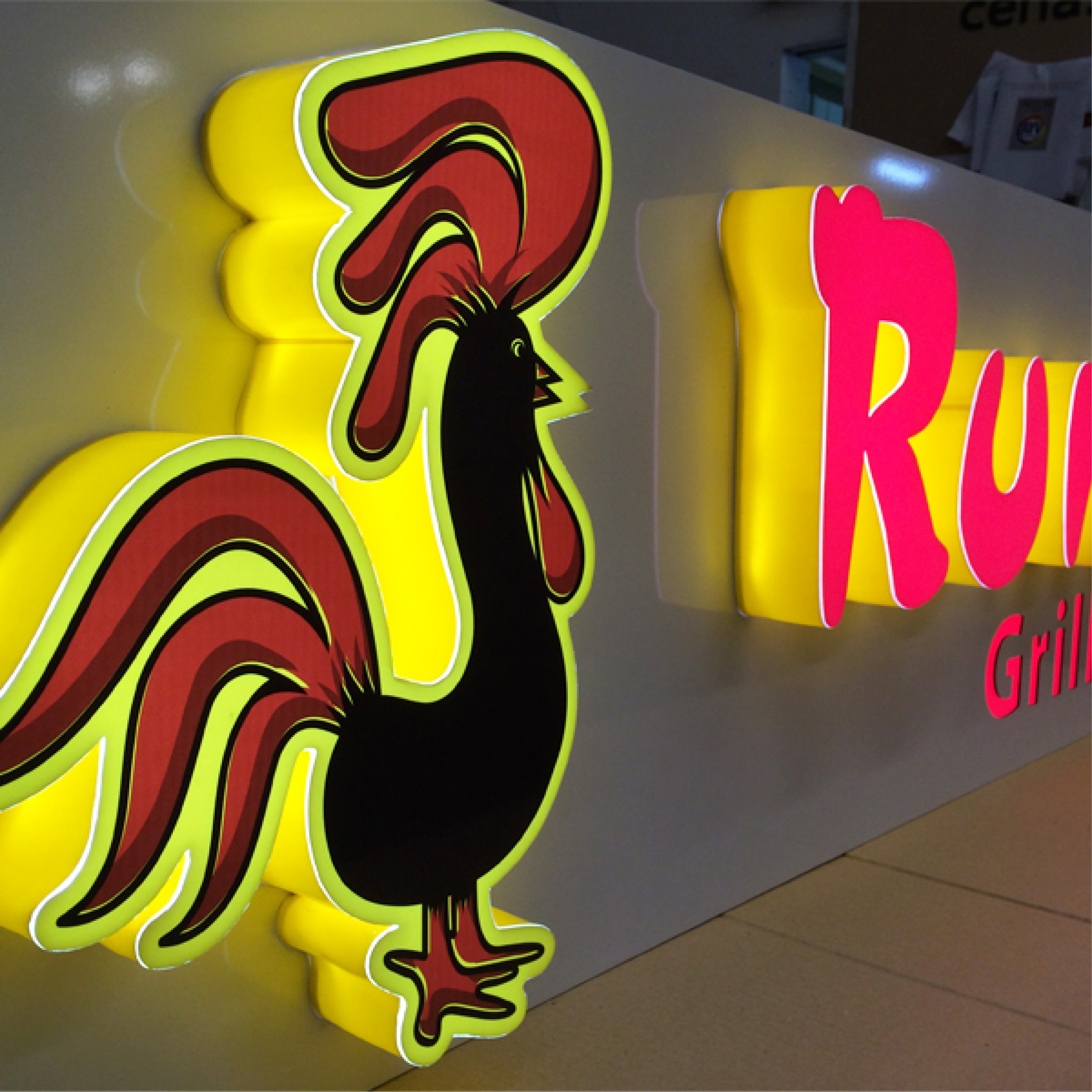 High quality custom led signs frontlit letter custom 3d letter shop signboard led numbers 4ft custom sign for shop