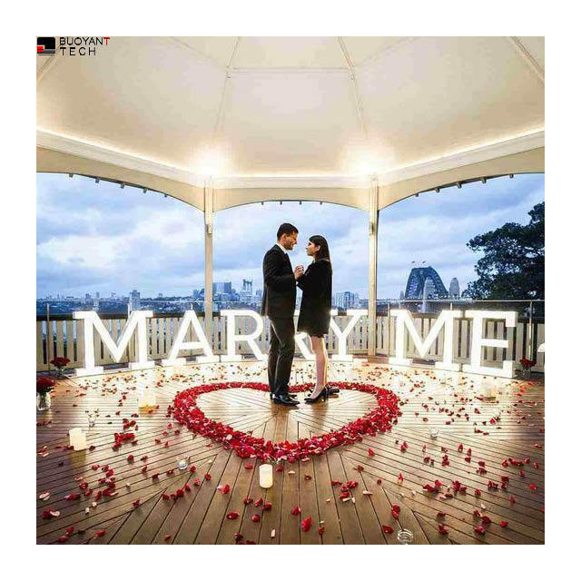 Custom Marquee oh baby marry me light up letters Big Giant Led Light 3ft 4ft 5ft Marquee Letters numbers sign