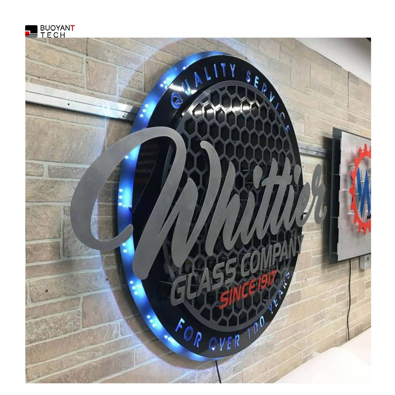 BUOYANT Advertisement Equipments Lightpad Led Signage Signs And Signage Light Box Adhesivo Letras Publicidad Indoor Poster Led