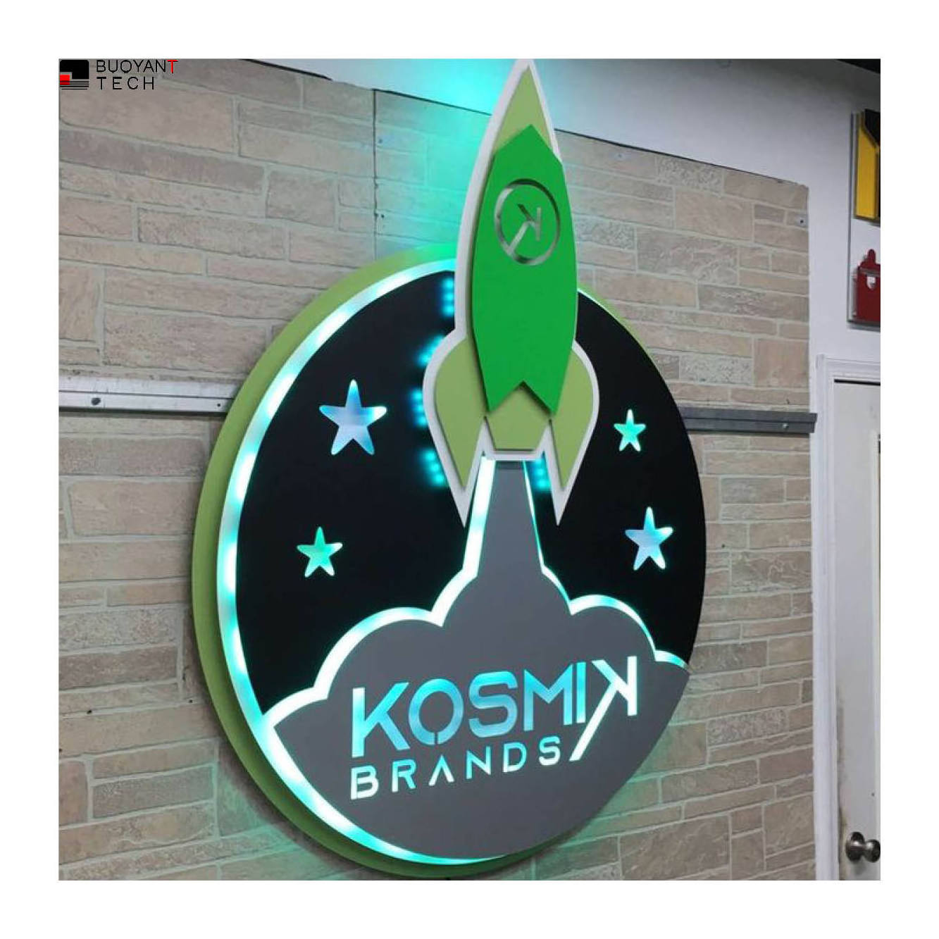 BUOYANT Advertisement Equipments Lightpad Led Signage Signs And Signage Light Box Adhesivo Letras Publicidad Indoor Poster Led