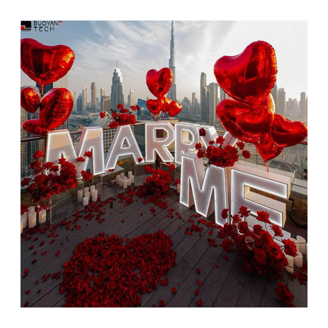 Custom Marquee oh baby marry me light up letters Big Giant Led Light 3ft 4ft 5ft Marquee Letters numbers sign