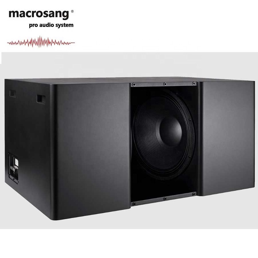 Double 21 inch subwoofer high power passive super bass professional audio speaker macrosang V21