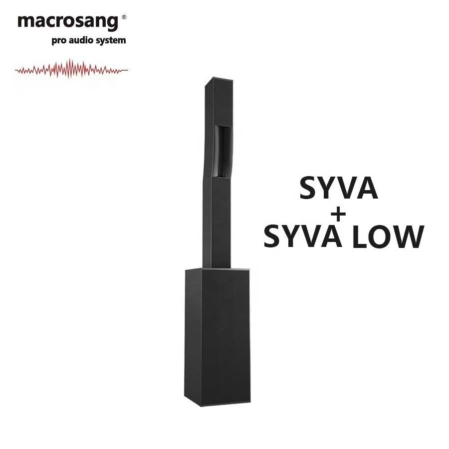 SYVA two-way 6*5 inch mini line array speaker sound system column speaker outdoor sound full system set