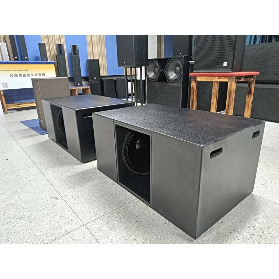 Double 21 inch subwoofer high power passive super bass professional audio speaker macrosang V21